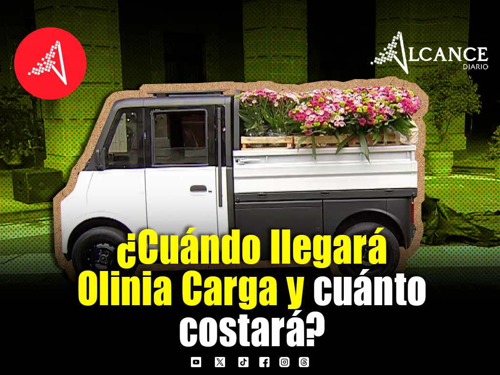 Olinia Carga: así es el nuevo mini vehículo eléctrico mexicano que podrá transportar hasta 650 kilos