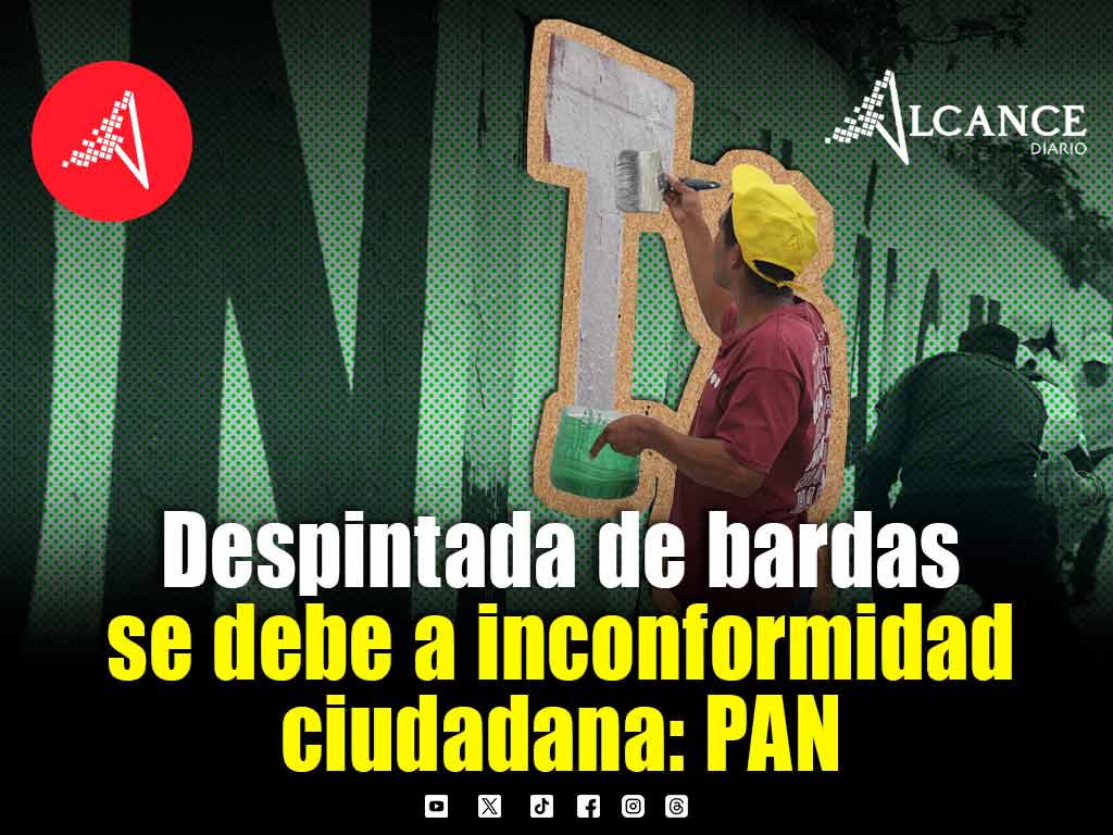 Se deslinda PAN de campaña de “bardas blancas”; “es inconformidad ciudadana”: Micalco
