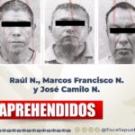 Fiscalía de Puebla aprehende a tres hombres por secuestro
