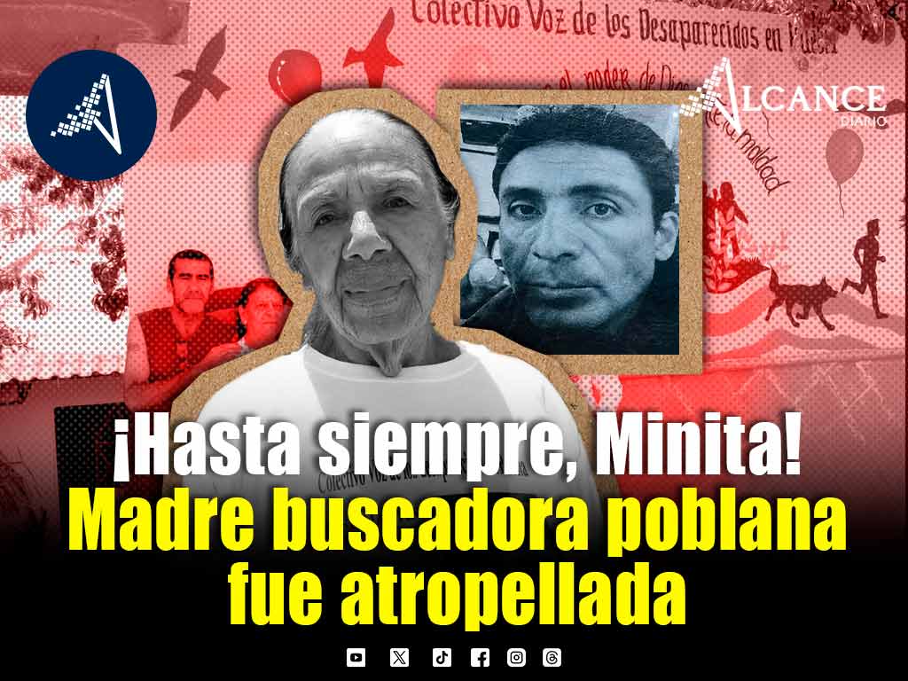 ¡Hasta siempre Minita! Era madre buscadora de Chachapa la mujer atropellada por Ruta 67 en Puebla