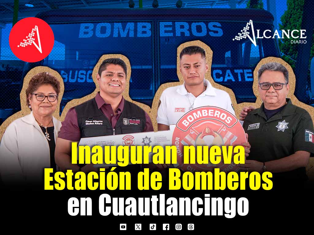 Cuautlancingo inaugura Estación de Bomberos; anuncian ampliar seguridad social para elementos