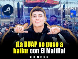 ¡B de BUAP! El Malilla convierte el estadio de CU en una gran pista de baile