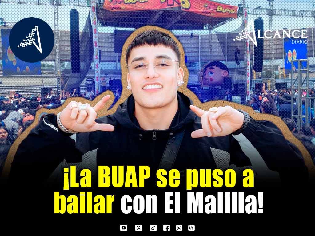 ¡B de BUAP! El Malilla convierte el estadio de CU en una gran pista de baile