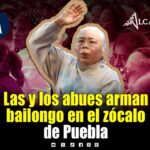 Celebran el Día del Abue con baile y activación física en el Zócalo de Puebla