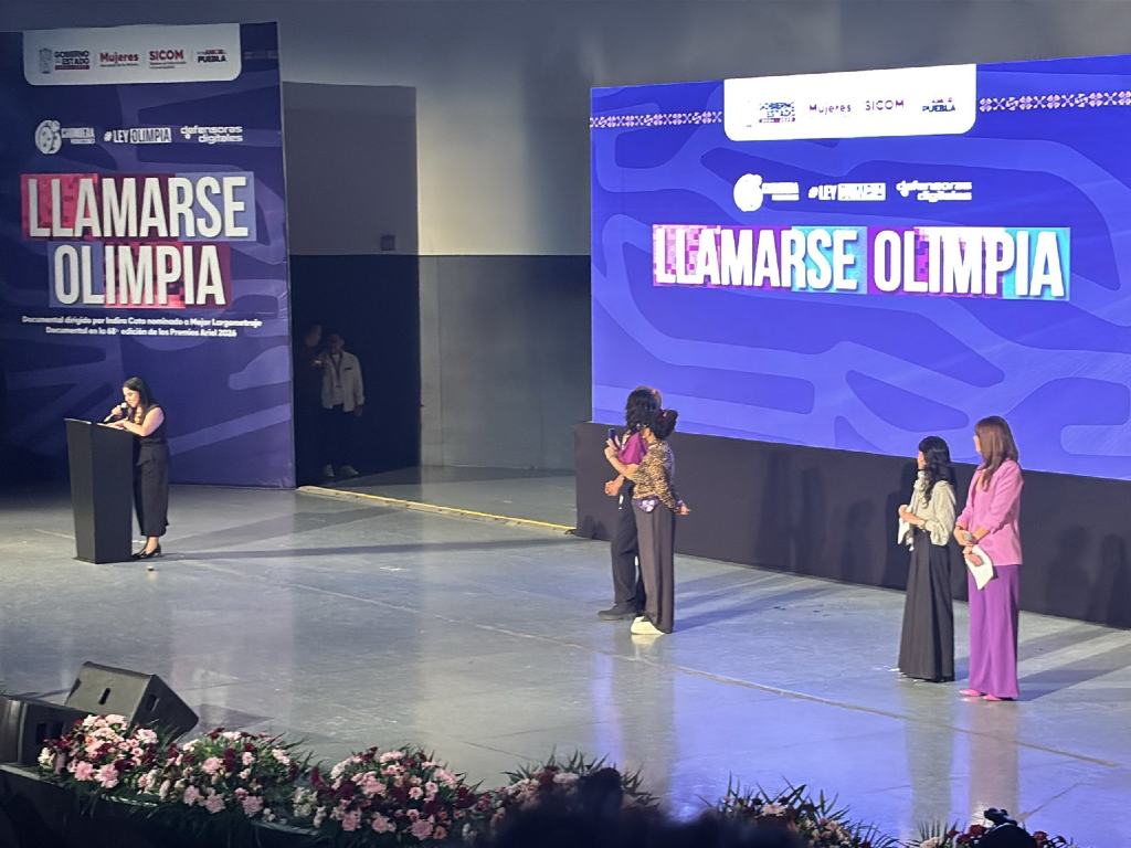 Olimpia Coral Melo llama a combatir la violencia digital durante presentación de “Llamarse Olimpia”