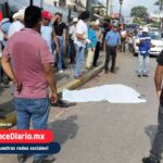 Manifestación en Huauchinango termina en tragedia; motociclista muere tras chocar con un lazo