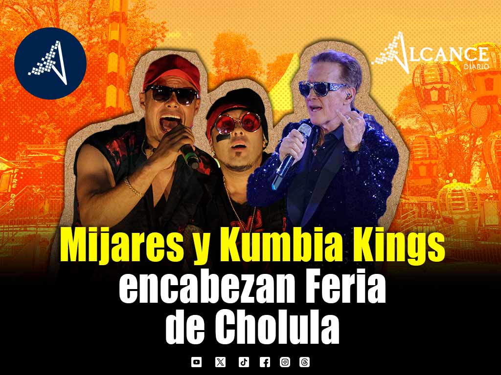 Mijares, Inspector y Kumbia Kings llegarán a la Feria de San Pedro Cholula