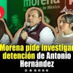 Morena pide investigar conforme a derecho la detención del secretario de Seguridad de Atlixco