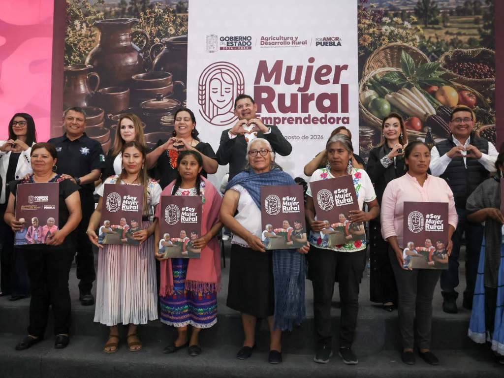 Mujeres rurales de Puebla recibirán apoyos para fortalecer sus emprendimientos