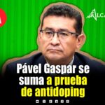 Pável Gaspar respalda antidoping para candidatos y anuncia que se someterá a la prueba