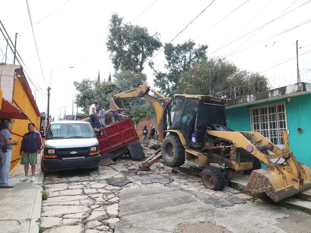 Atiende Puebla capital 22 socavones, la mayoría en juntas auxiliares