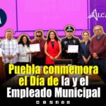 Cabildo de Puebla reconoce a trabajadores por su trayectoria en el “Día del Empleado Municipal”