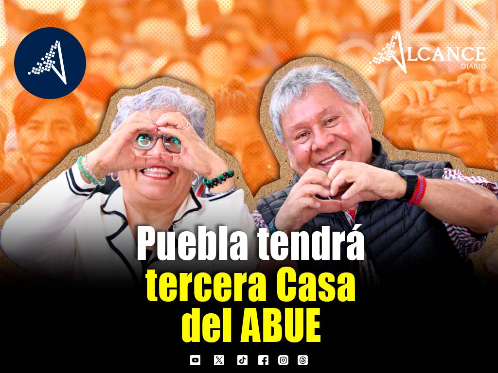 Alejandro Armenta anuncia tercera Casa del ABUE en Puebla y reconoce legado de las personas adultas mayores