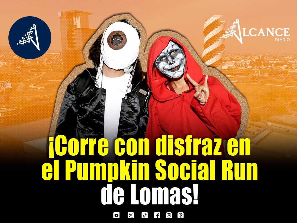Pumpkin Social Run llega a Lomas de Angelópolis con una carrera de disfraces de 4 kilómetros