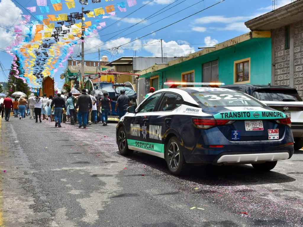 Registran saldo blanco durante fiesta patronal de Ocoyucan
