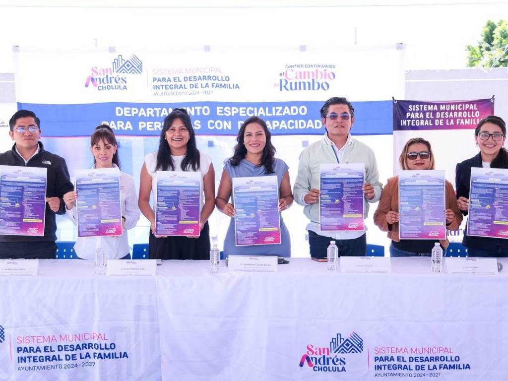 Presenta Lupita Cuautle la primera Carrera Inclusiva San Andrés Cholula 2026