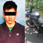 Detienen a hombre con pistola y ocho cartuchos tras persecución en Santa María Moyotzingo