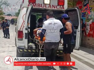 Descarga de alta tensión deja a un hombre gravemente herido en Santiago Miahuatlán