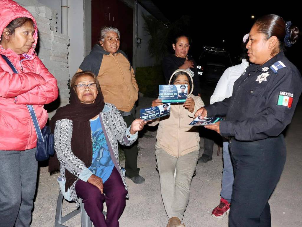 Refuerzan operativos de seguridad en colonias y juntas auxiliares de Ocoyucan