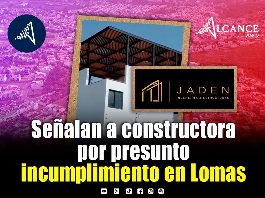 Denuncian a “constructora” por presunto incumplimiento en instalación de pérgola en Lomas