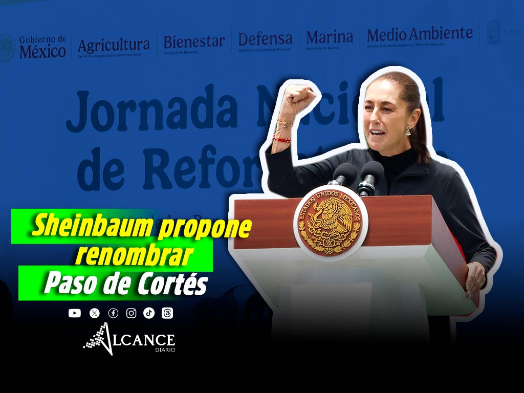De Paso de Cortés a Paso de los Pueblos indígenas: Sheinbaum propone rebautizar histórico paso