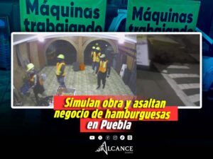 Simulan “obra” y ser “trabajadores” para asaltar Coyote Burguer Zaragoza