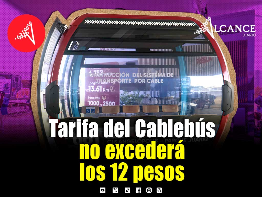 Cablebús en Puebla no superará los 12 pesos para usuarios