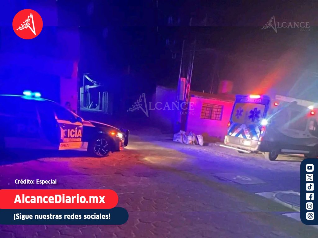 Motosicarios persiguen a un hombre y lo matan a balazos en Tecamachalco Puebla