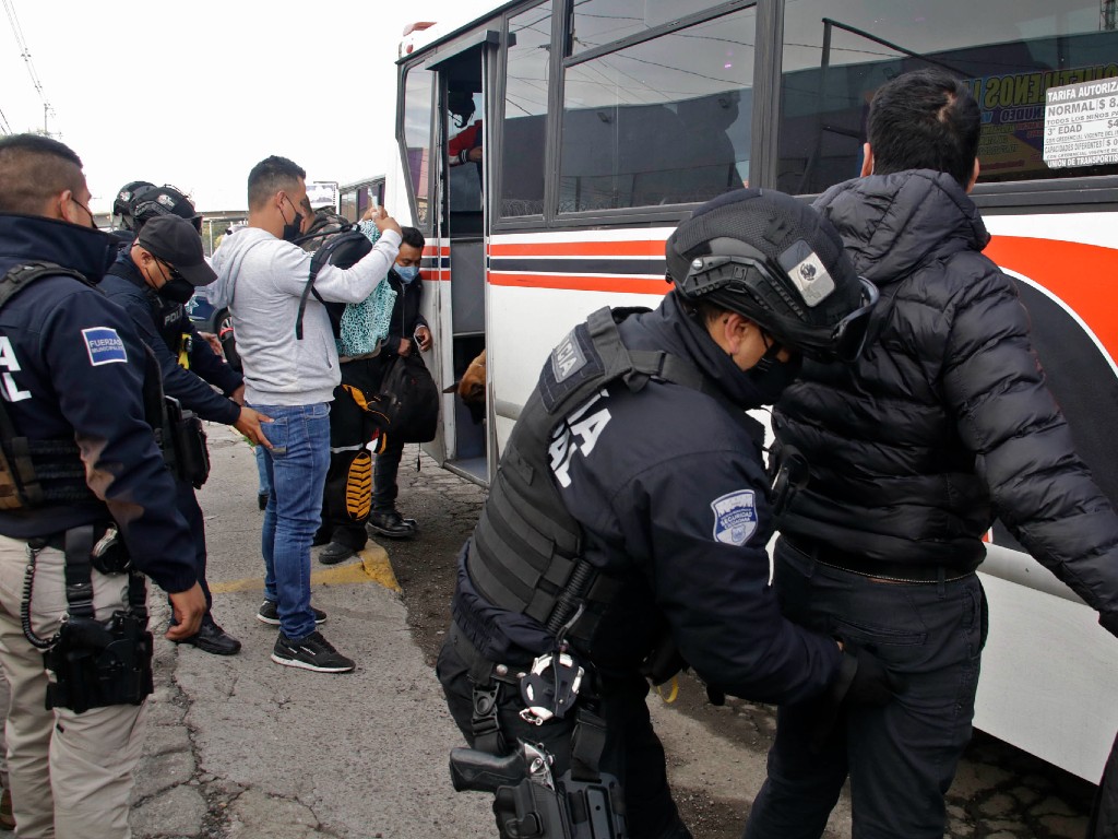 Buscan disminuir asaltos en rutas de Puebla con operativo “Transporte Seguro”