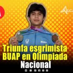 Obtiene esgrimista BUAP dos medallas en Olimpiada Nacional