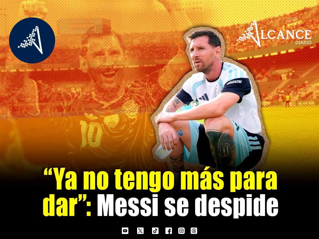 “Me vacié, ya no tengo más para dar”: Messi anuncia su retiro de la Selección Argentina