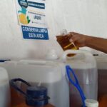 Continúa campaña de Agua de Puebla para recolectar aceite comestible usado