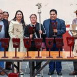 Con 500 faroles, Tonantzin Fernández respalda las tradiciones de Cholula