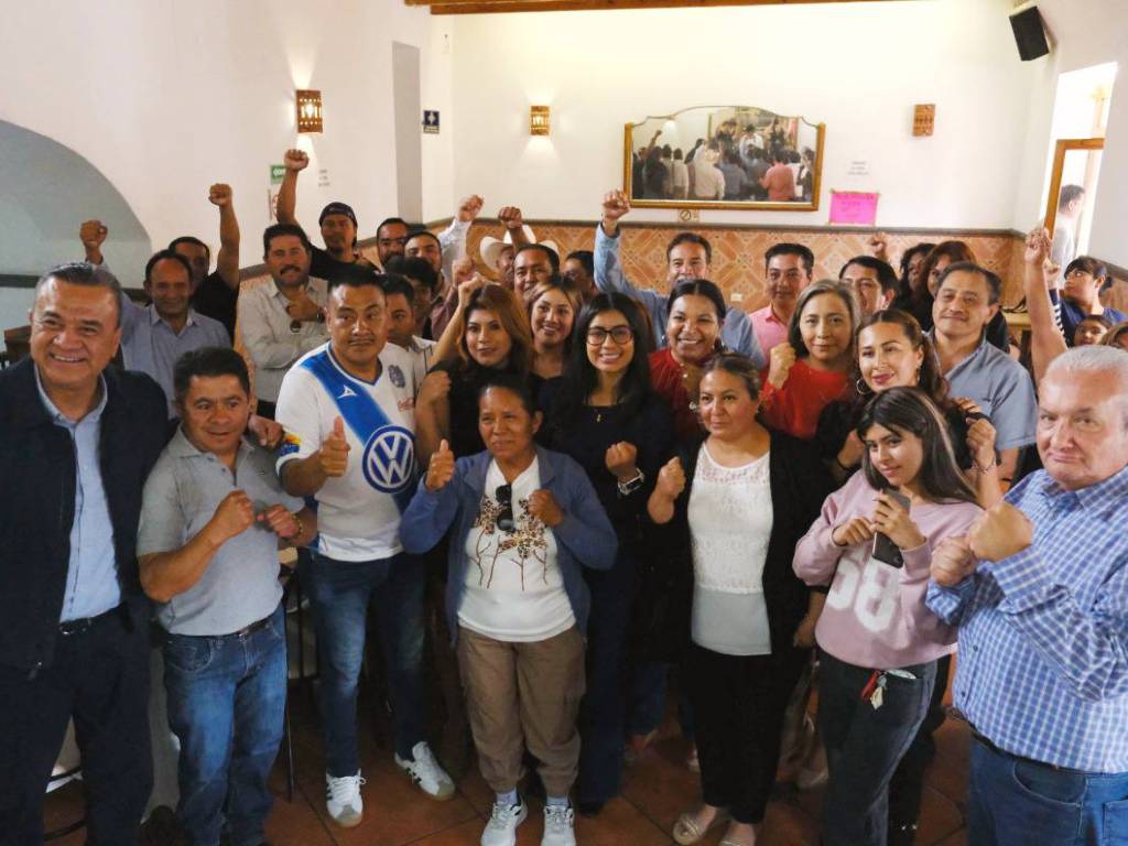 Gaby “La Bonita” Sánchez fortalece cercanía con liderazgos de Puebla