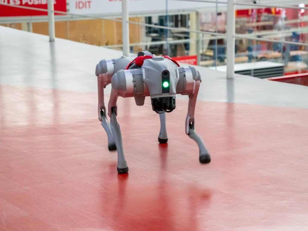 Llega robot perruno a la IBERO