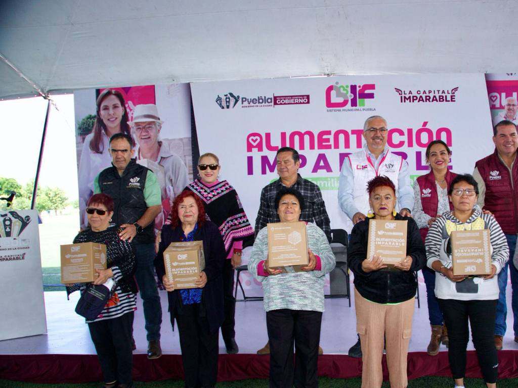 Lleva Gobierno de la Ciudad programa “Alimentación Imparable” a San Felipe Hueyotlipan