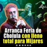 Mijares inaugura con éxito el Foro Artístico de la Feria Milenaria de San Pedro Cholula