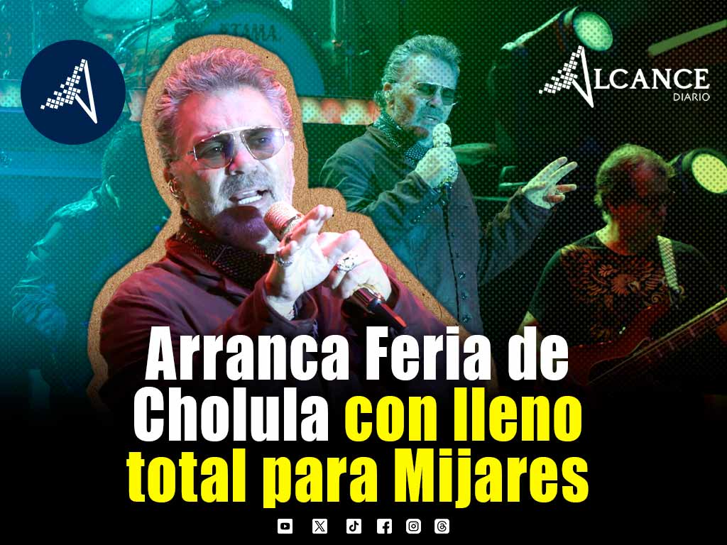 Mijares inaugura con éxito el Foro Artístico de la Feria Milenaria de San Pedro Cholula