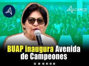 BUAP inaugura Avenida de Campeones y reconoce a sus atletas universitarios