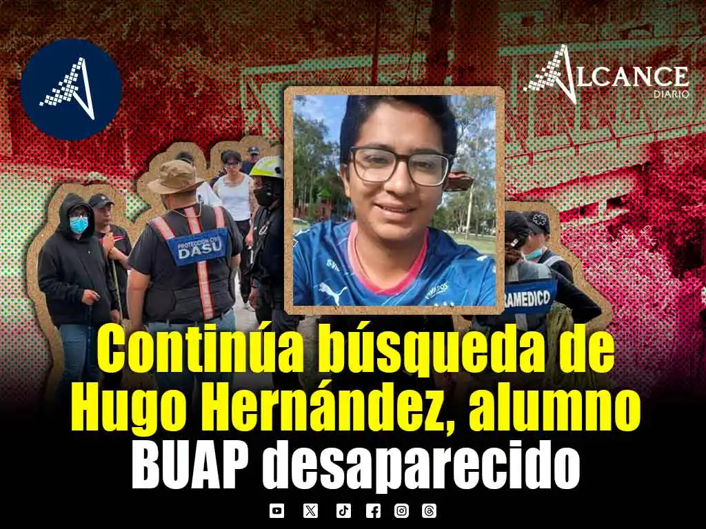 FGE no descarta ninguna línea de investigación en desaparición de Hugo Hernández, estudiante de la BUAP