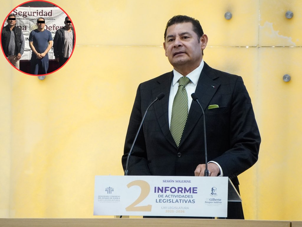 Detención de “El Amarillo” demuestra que en Puebla no hay impunidad: Armenta
