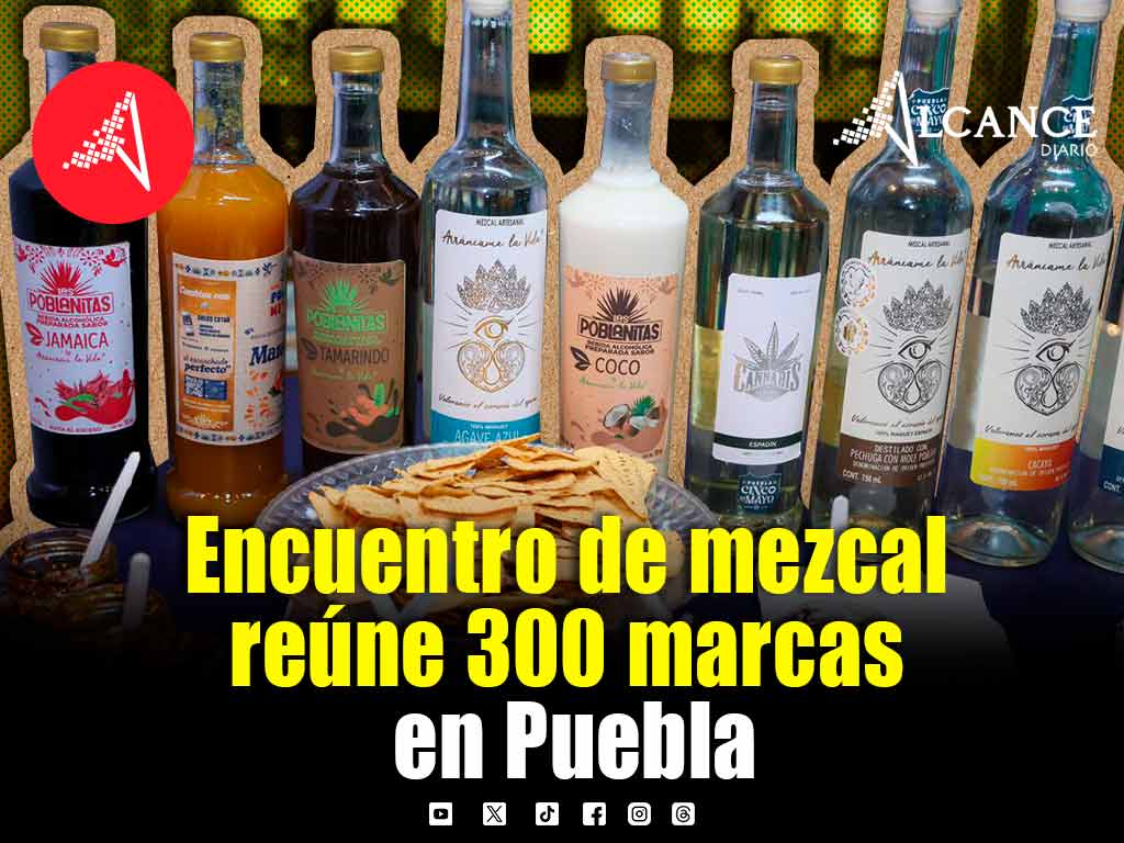 Mezcal de Puebla conquista paladares y reúne 300 marcas en encuentro nacional