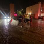 Atienden inundaciones tras lluvias en Ocoyucan