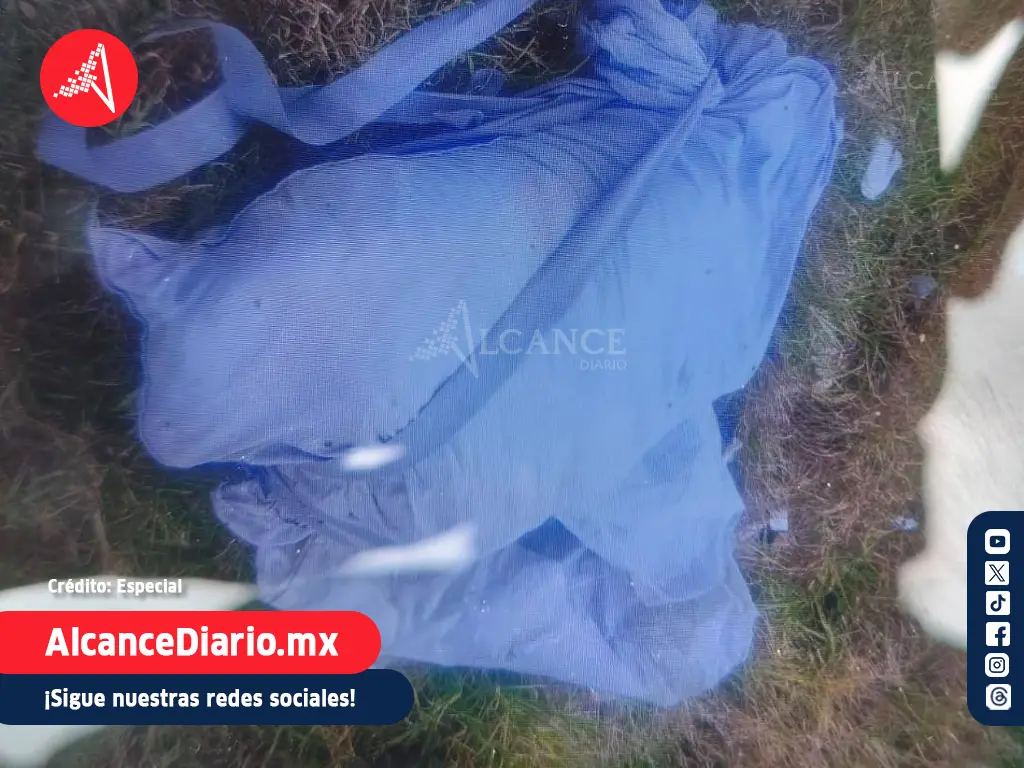 Hallan cadáver dentro de un costal y cobijas en La Resurrección, Puebla