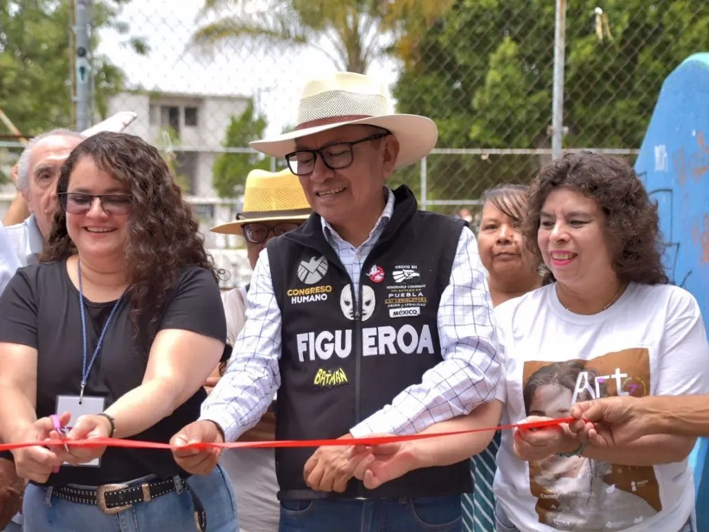 Obra comunitaria recupera espacios y memoria en Puebla: José Luis Figueroa