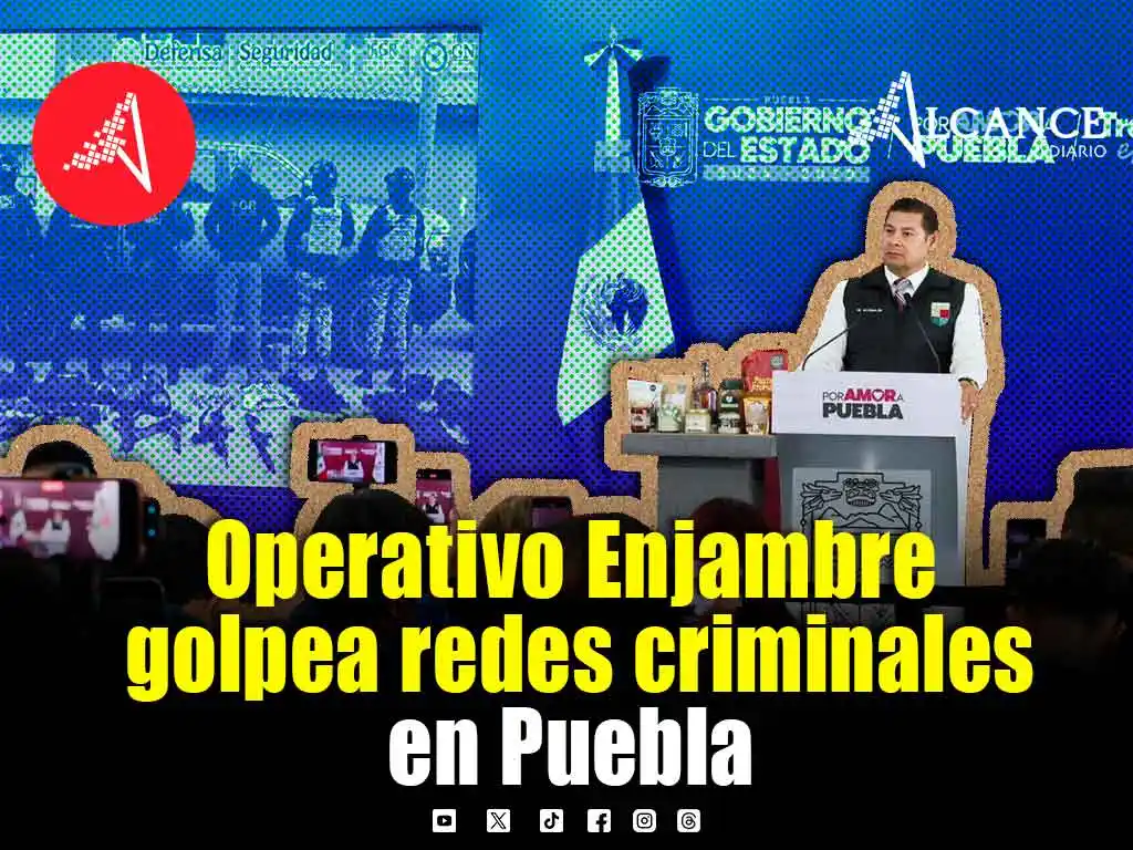 Puebla respalda “Operativo Enjambre” y refrenda su compromiso contra la infiltración delictiva