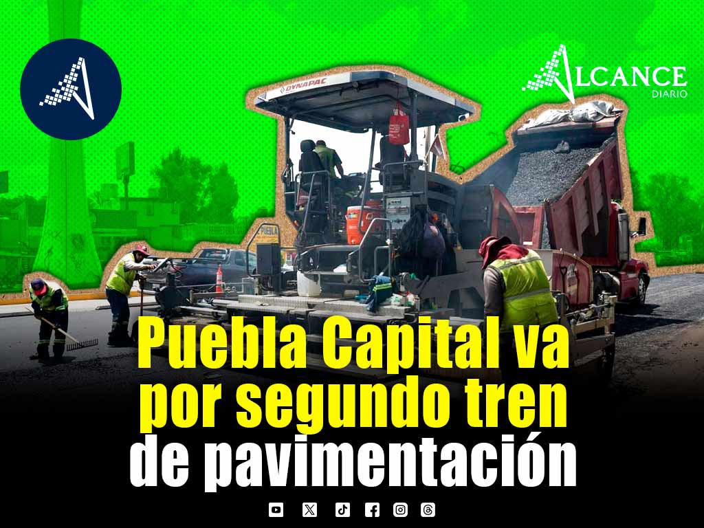 Puebla Capital prevé adquirir un segundo tren de pavimentación este año o el próximo