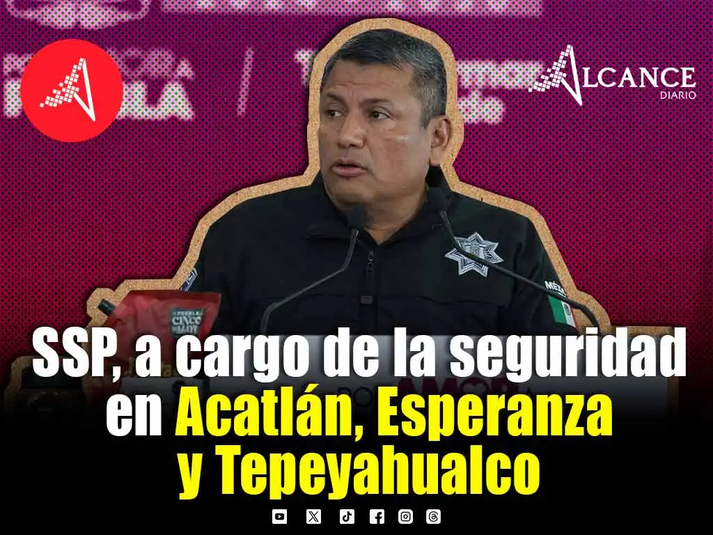 SSP define mandos policiales para Acatlán, Esperanza y Tepeyahualco; garantiza seguridad en municipios