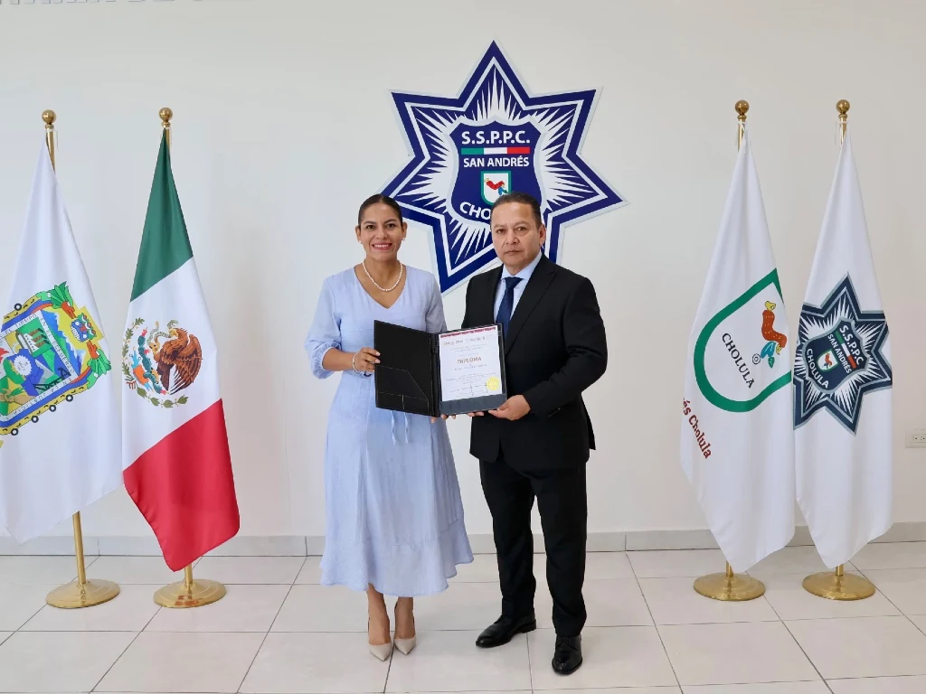 Va SSPPC de San Andrés Cholula a la vanguardia en formación especializada
