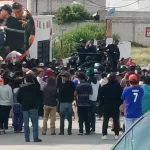 Casi linchan a cuatro presuntos ladrones en Santa Cruz La Ixtla, Puebla.
